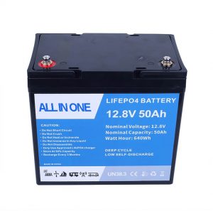 12,8V 50Ah oplaadbare lithium-ionbatterij Lifepo4-batterij Lithium-ionbatterij