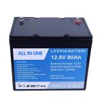 12,8V 80Ah oplaadbare batterij Batterij Lithium-ionbatterij