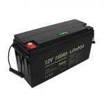 Deep Cycle oplaadbare Lifepo4-batterij 12v 150Ah 200Ah 250Ah 300Ah