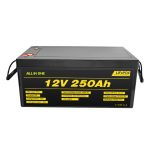 Meest populaire beste zonnestelsel-batterijen Pack 12V 250Ah LiFePO4 lithium-ionbatterij