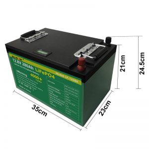 12V 280Ah 300Ah Lifepo4-batterij voor golfkar