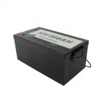 ALLES IN ÉÉN Solar RV Marine Leisure Lithium 12V 300Ah Lifepo4-batterij