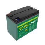 Het onderhoud paste het Zonnepak van de de Cellifepo4 Batterij van 12v 40ah 42ah Lifepo4 met BMS aan