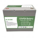 Fabriek verkoopt 12.8V60Ah plastic thuisbatterij 2000 cycli lifepo4 batterij 12v voor thuisenergie