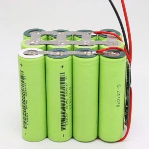 Groothandel aangepaste 18650 lithium 4s3p waterdichte printplaat diepe cyclus batterij 12v 10AH voor elektrisch gereedschap