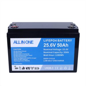 25,6 V 100 Ah lithium-ion Lifepo4-batterij Oplaadbare lithium-ionbatterij