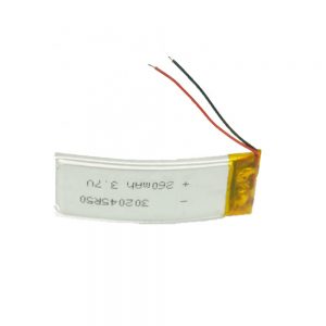 Aangepaste LiPO-batterij 302045 3,7 V 260 mAh