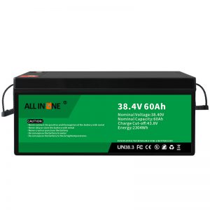38.4V 60Ah Lithium-ijzerfosfaatbatterij voor VPP/SHS/Marine/Voertuig 36V 60Ah