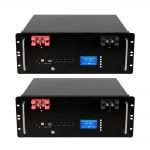 LifePO4-batterij 48V 100Ah lithiumbatterij zonne-opslag 48v oplaadbaar batterijpakket