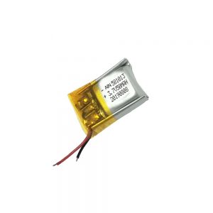 Hoogwaardige lithium-polymeerbatterij 3,7 V 50 mAh 581013-batterij