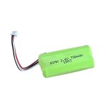 NiMH oplaadbare batterij AA700 2,4 V.