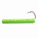 NiMH oplaadbare batterij SC 3600mAH 4.8V