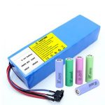 Lithiumbatterij 18650 60V 12AH lithium-ion oplaadbare scooteraccu