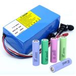 Lithiumbatterij 18650 48V 12AH 48V 500W elektrische fietsbatterij met BMS