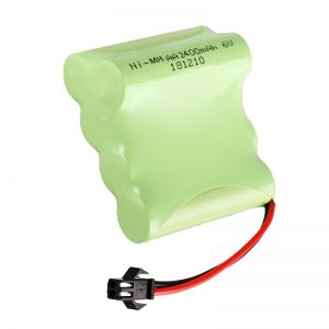 Oplaadbare NiMH-batterij AA2400 6V Oplaadbare elektrische speelgoedgereedschappen Batterijpak